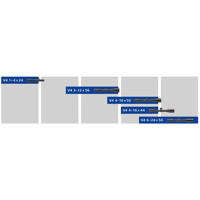 Lunette de tir ZEISS Conquest V4 4-16 x 44 (68) ZBi