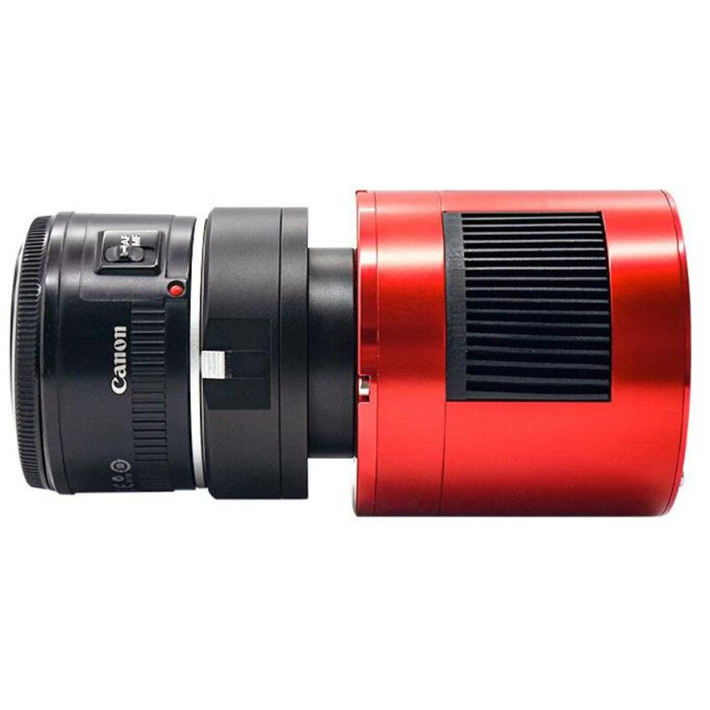 Adaptateurs pour objectifs photographiques ZWO Canon EOS / T2 avec porte-filtre 2"