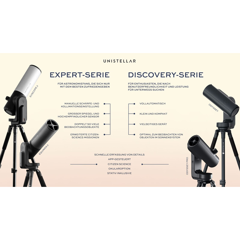 Smart Telescope Unistellar N 85/320 Odyssey