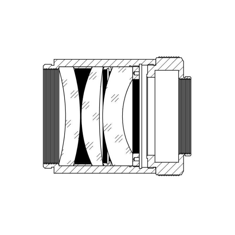 TS Optics Flattener/Reducer 0.8x