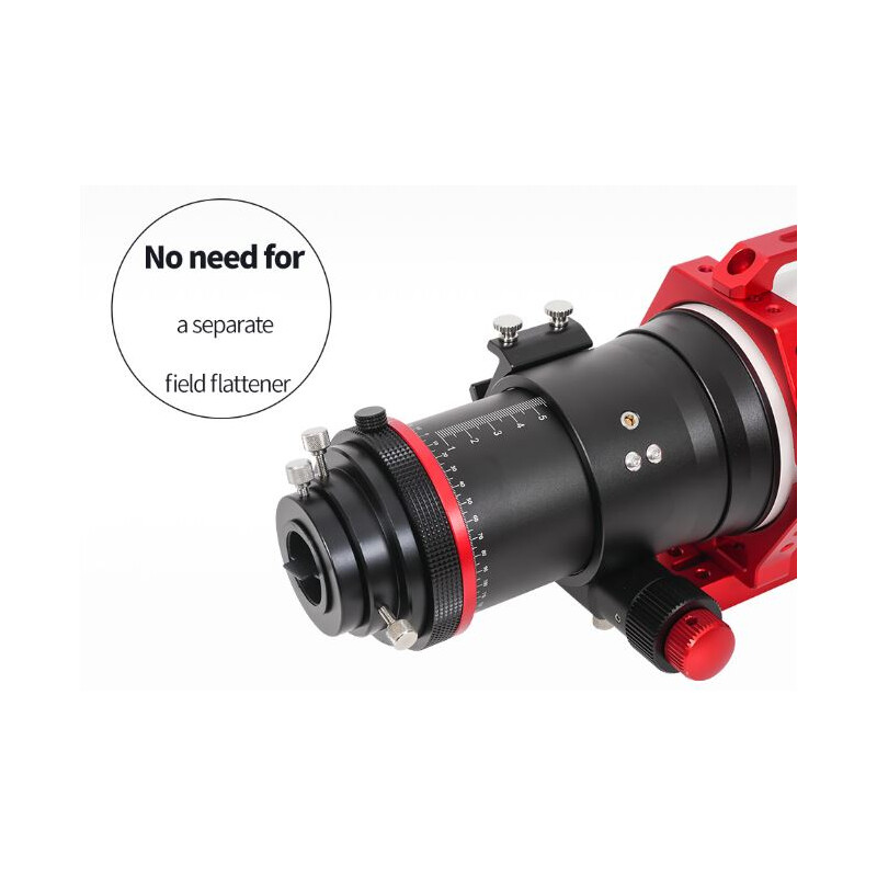 Lunette apochromatique ZWO AP 80/600 FF80