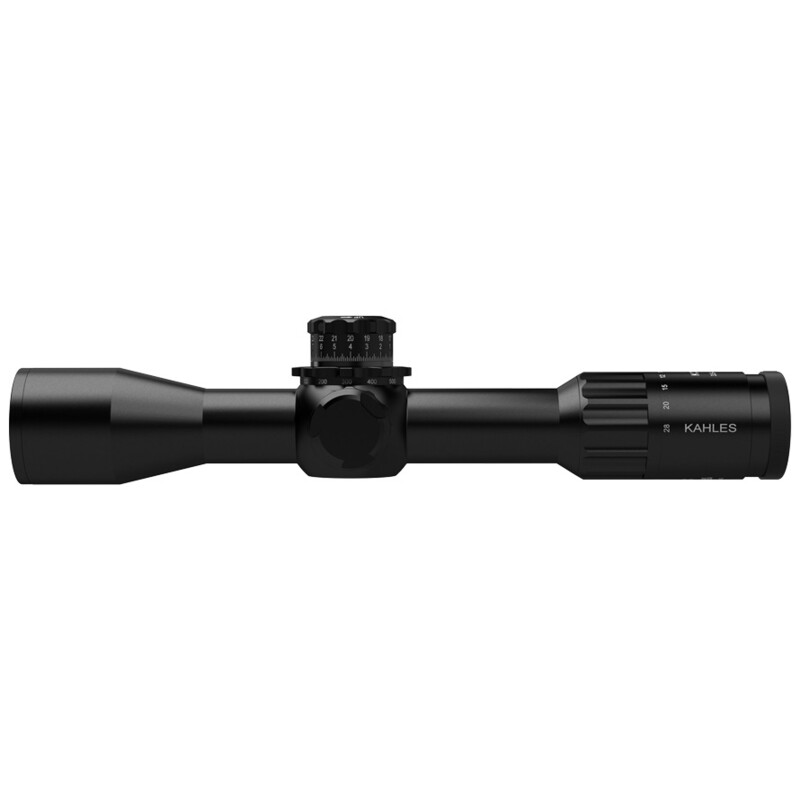 Lunette de tir Kahles K328i 3,5-28x50, MOAK+, cw, droite