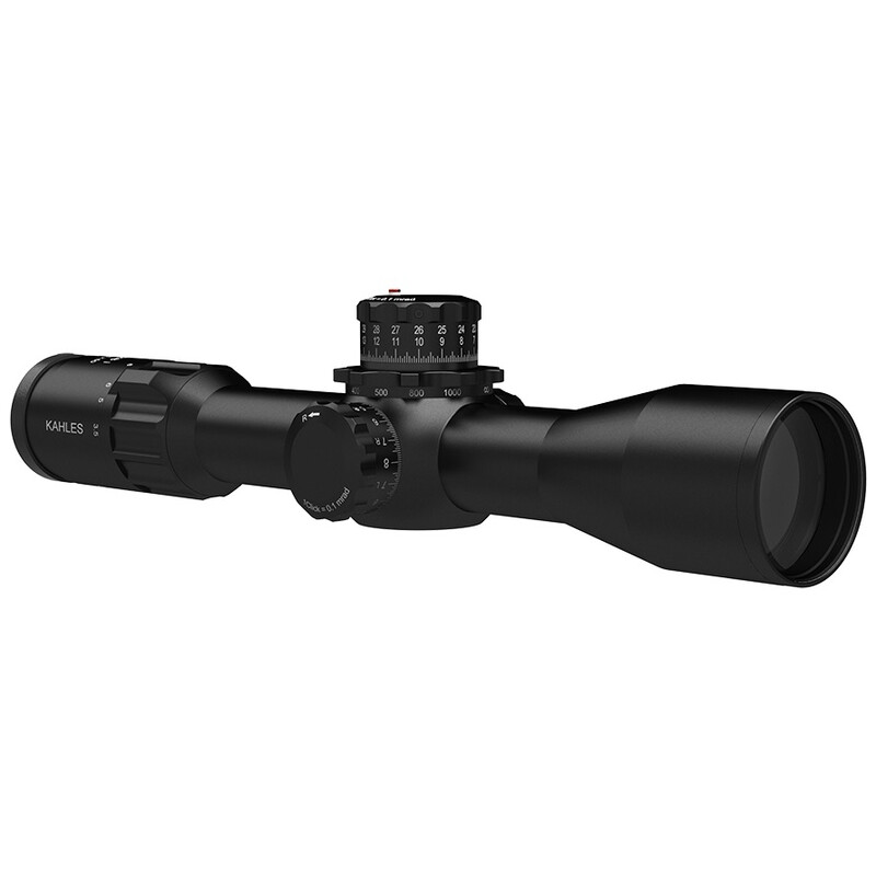 Lunette de tir Kahles K328i 3,5-28x50, MOAK+, cw, droite