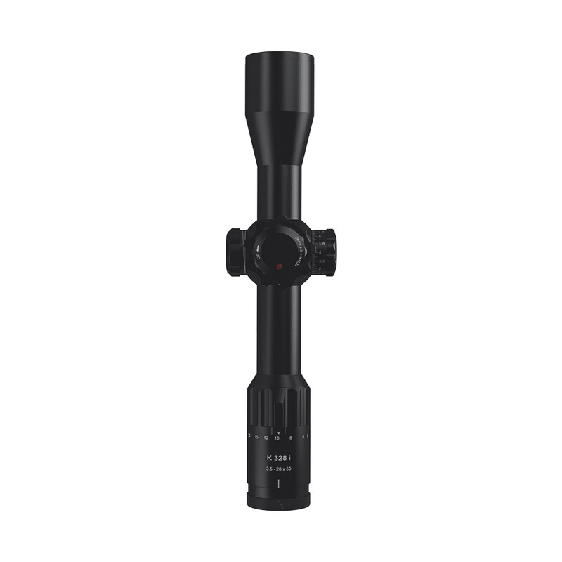 Lunette de tir Kahles K328i 3,5-28x50, MOAK+, cw, droite