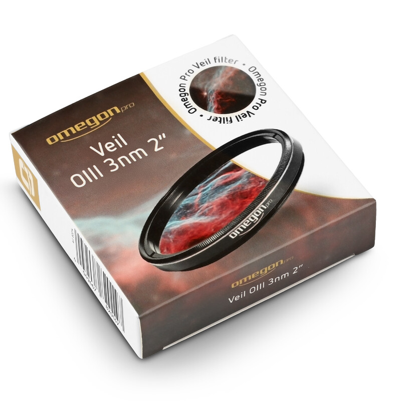 Filtre Omegon Pro Veil OIII 3nm 2''