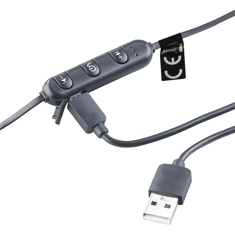 Auvisio Écouteurs intra-auriculaires Stereo Bluetooth avec aimant, Bluetooth 5.0