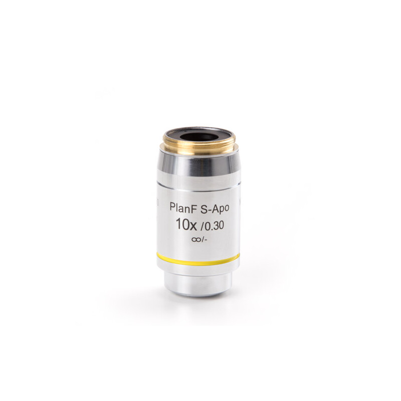 Euromex Objectif, AX.7310, Infinity EIS 60 mm, semi-plan Pli- Apo Fluarex 10x/0.3, M25, 15.3 mm