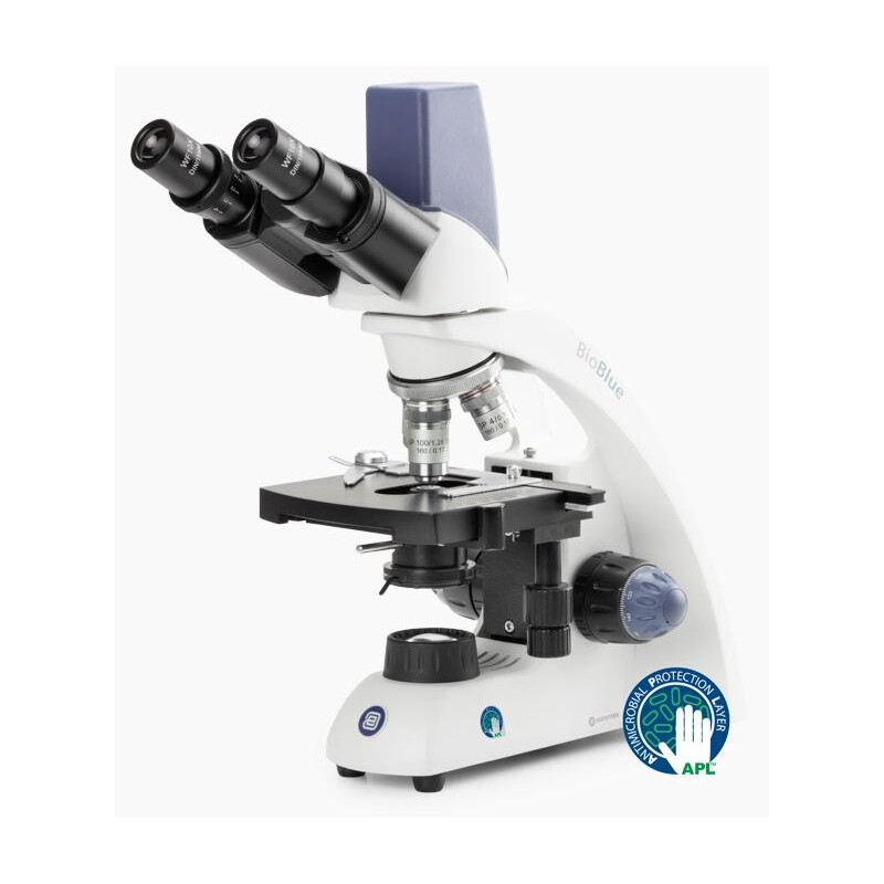 Microscope Euromex BioBlue, BB.4263-T, bino, Tablet SMP, 4/10/S40/S60x, mechcanical stage,1 W NeoLED™