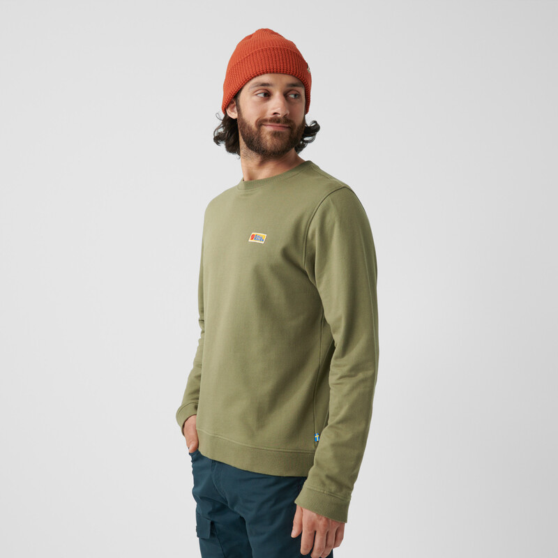 Fjällräven Sweat Vardag M, 620 Green, M