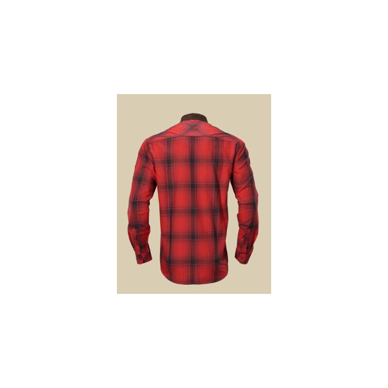 Härkila Chemise Driven Hunt, carreaux rouge/noir, taille M