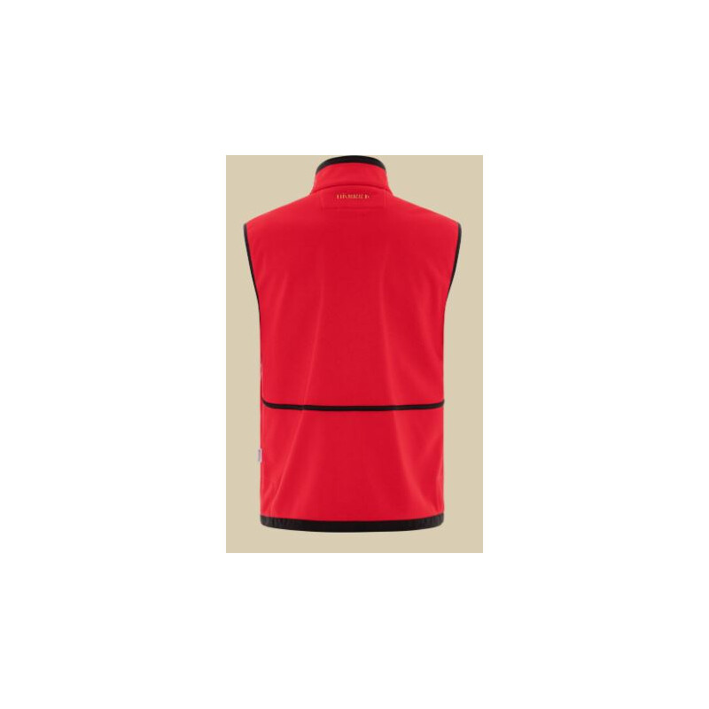 Härkila Gilet polaire Kamko, marron/rouge, taille M