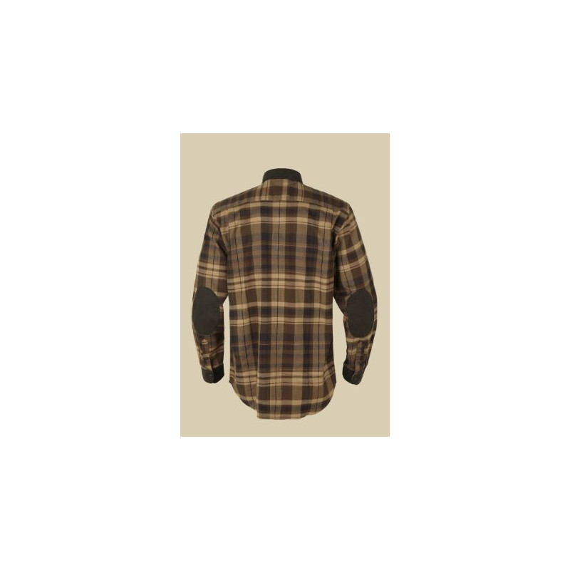 Härkila Chemise Pajala, beige/marron, taille S