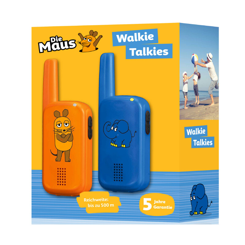 DieMaus Portée des talkies-walkies : 500 m
