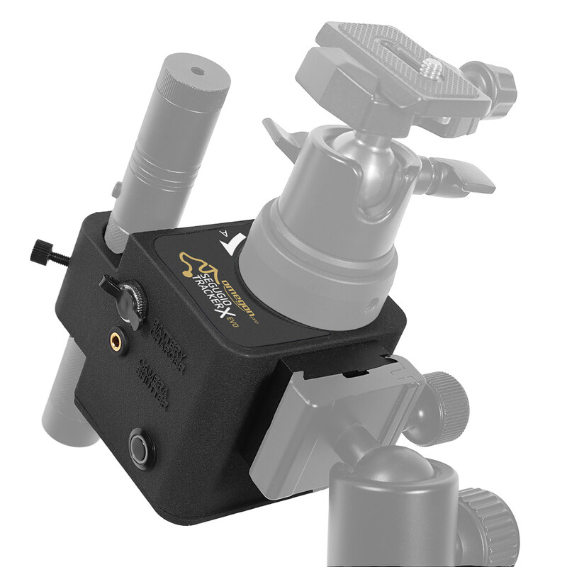 Monture Omegon Segugio Tracker Set mit Kugelkopf, Deluxe Polhöhenwiege und Polsucher