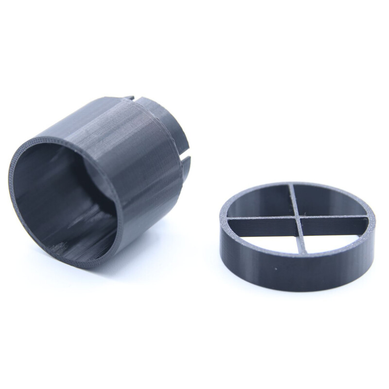 Masque rayons Astroprints mit Taukappe und Streulichtschutz für ZWO Seestar S30