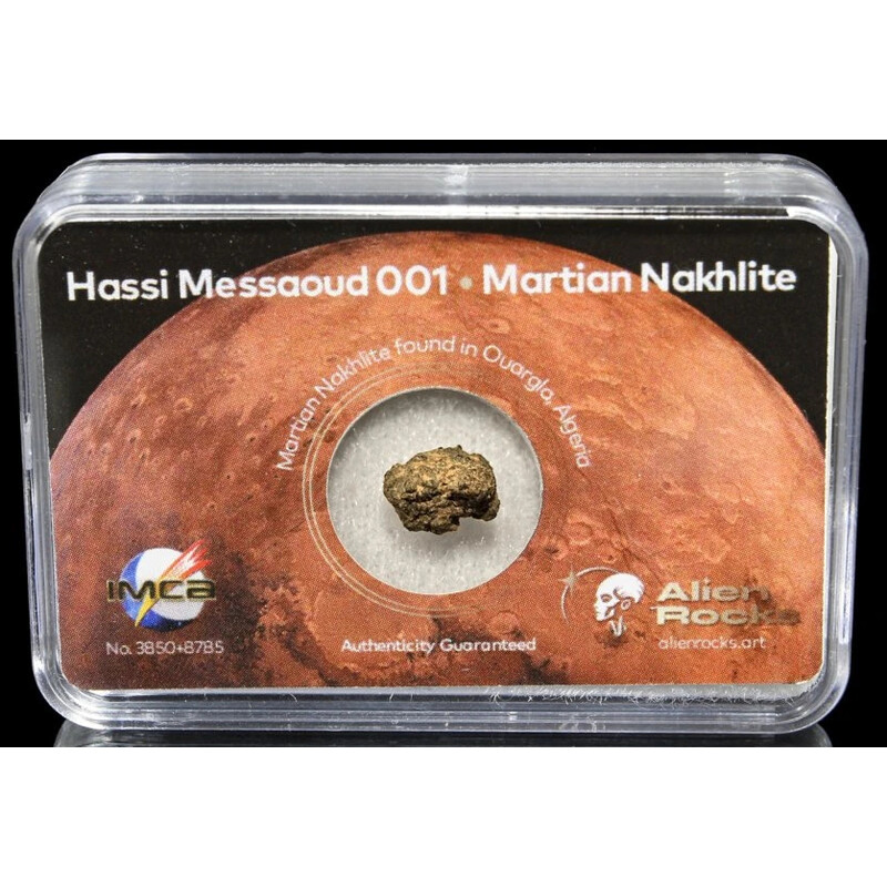 Météorites Alien Rocks Météorite Hassi Messaoud < 0,1 gramme