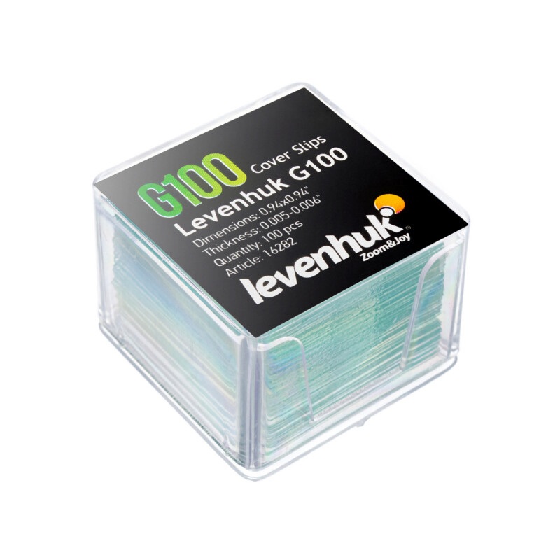 Levenhuk Lamelles G100, 100 pièces