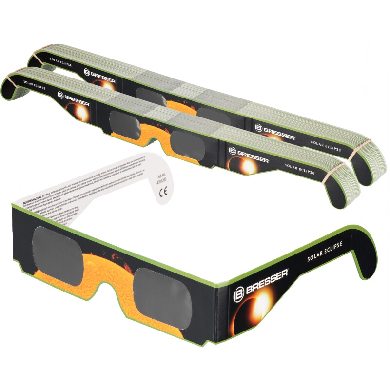 Bresser Lunettes pour éclipse solaire, 100 pièces