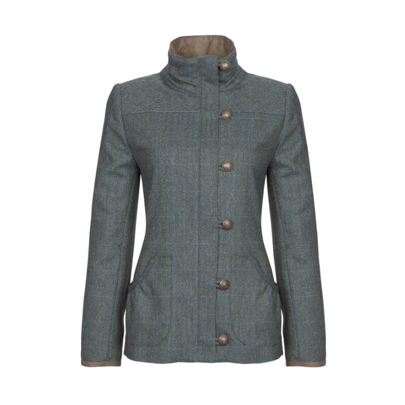 Dubarry of Ireland Veste en tweed Bracken 89 Mist, taille 40
