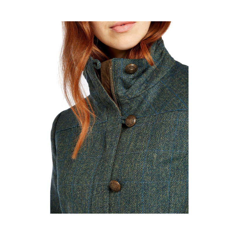 Dubarry of Ireland Veste en tweed Bracken 89 Mist, taille 40