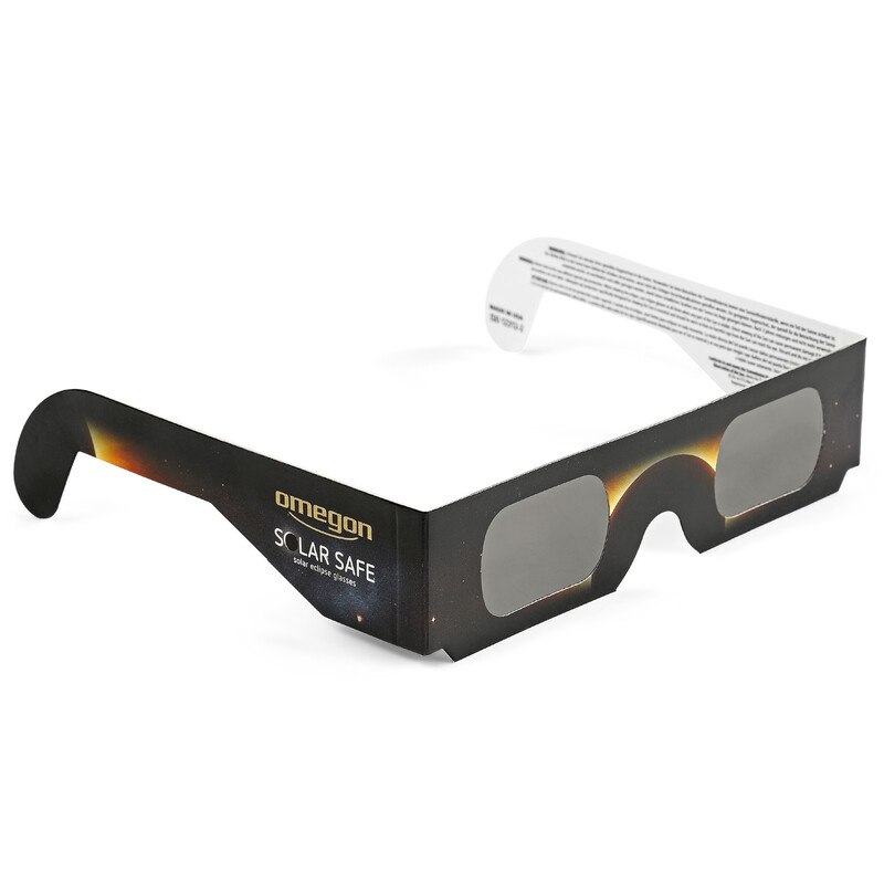 Lunettes pour éclipse solaire Omegon Sonnenfinsternis-Brille Sofi Solar Safe 50 Stück