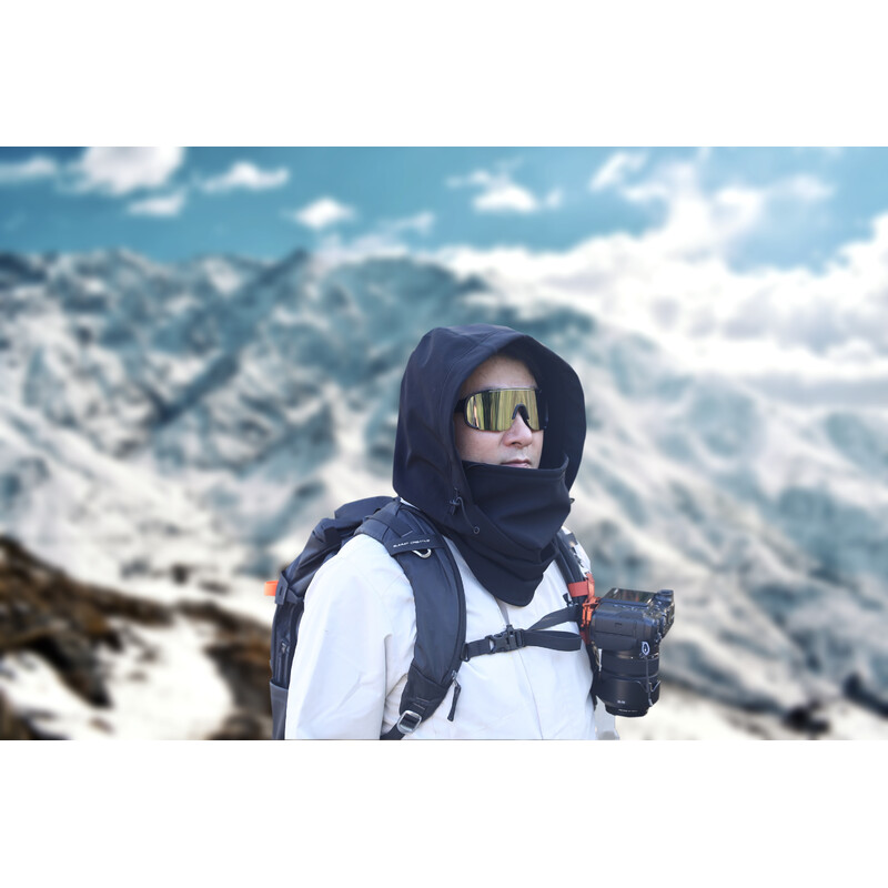 Summit-Creative Bonnet de neige noir