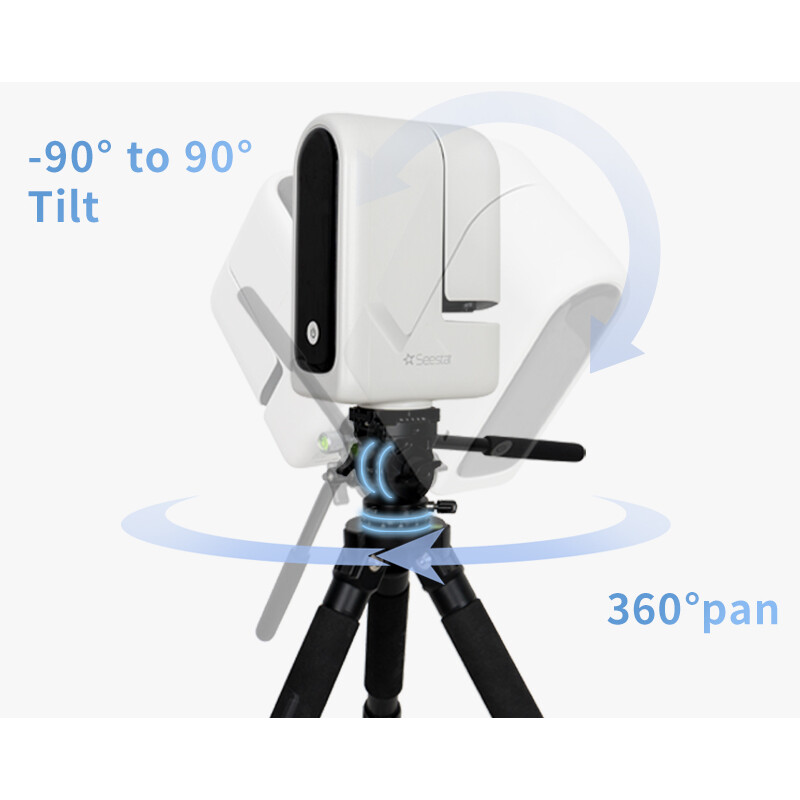 Trépied en carbone ZWO TC20+TH10 für Seestar Smart Telescope