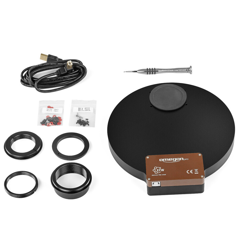 Omegon Roue à filtres électronique Pro EFW-L 7x2''