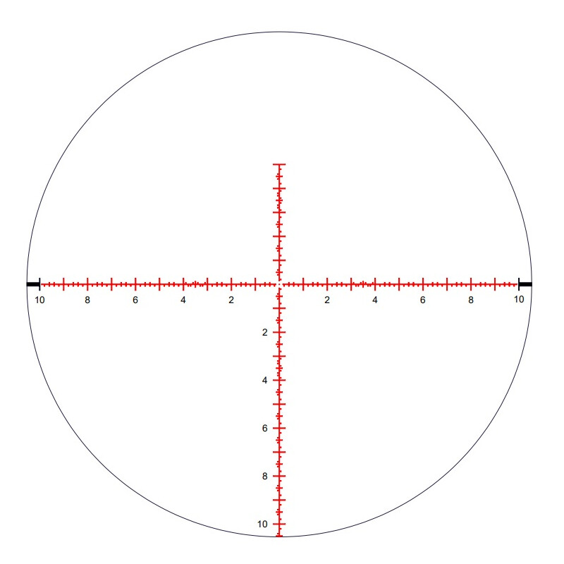 Lunette de tir Kahles K540i DLR 5-40x56i, SKMR+, ccw, gauche