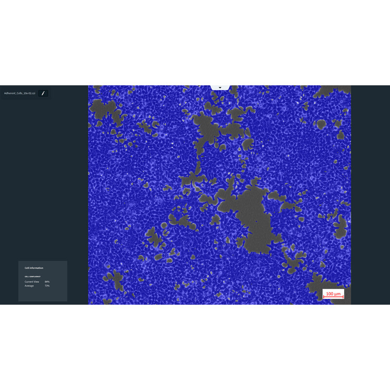 ZEISS Logiciels Module Labscope AI Cell Confluency DLic