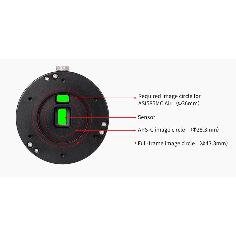 Caméra ZWO ASI 585 MM-Air Mono