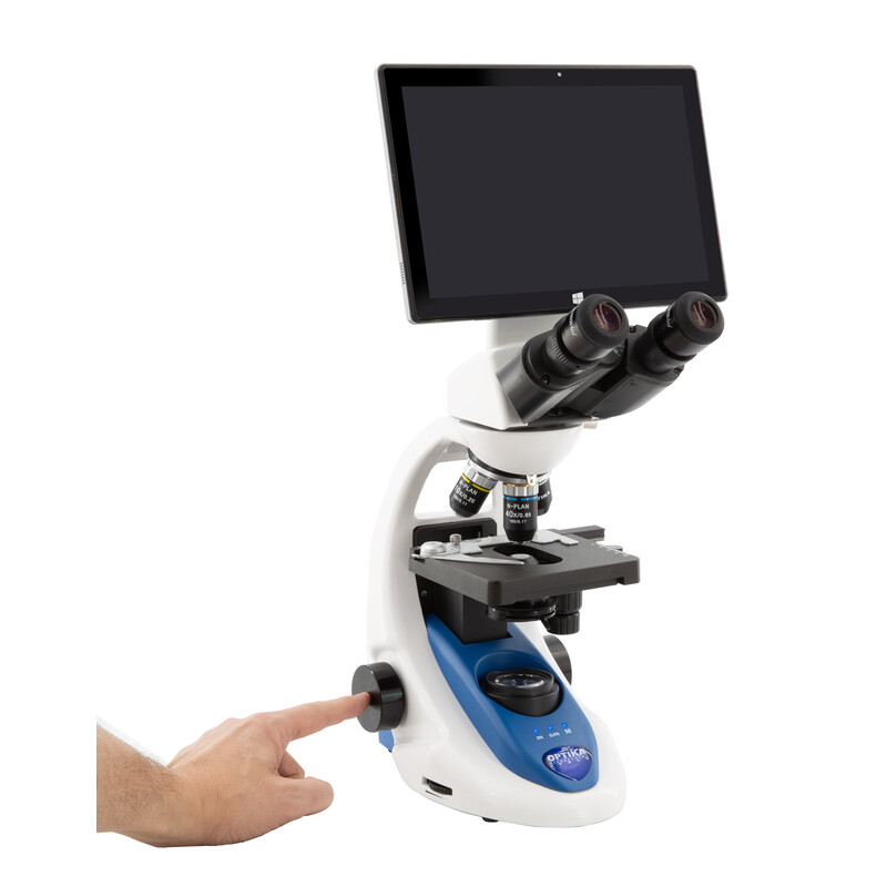 Microscope Optika , Mikrokskop, B-190TBPL+, digital, 5 MP, tablet, 40-1000X, X-OEF, PLAN