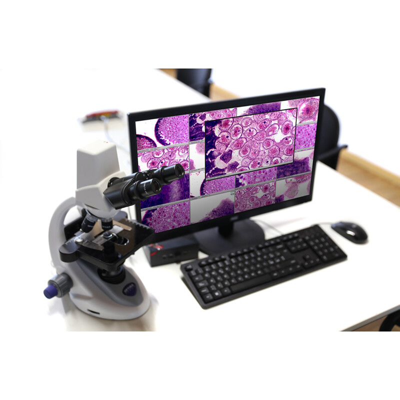 Microscope Optika -WI-LEARN Package 1 enseignant + 8 stations élèves