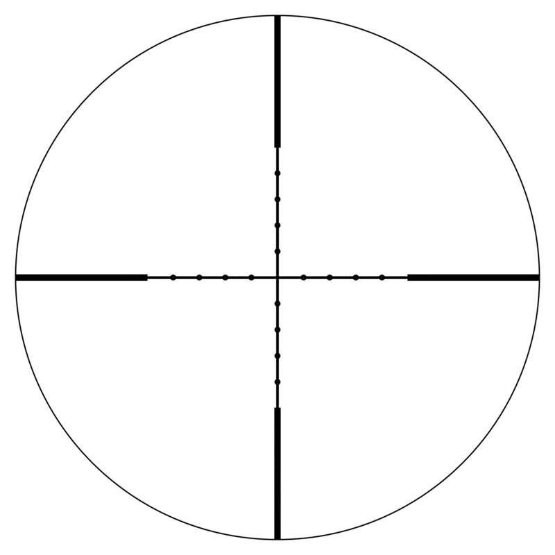 Lunette de tir Anschütz Optics Classic 2-7x32 AO Mil Dot