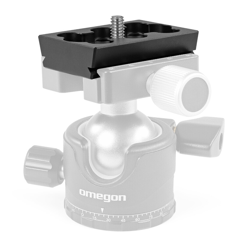 Omegon Prismenschiene 55mm mit Schraube