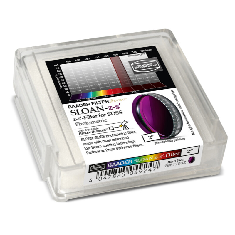 Filtre Baader SLOAN/SDSS z-s' Photometric 1,25"