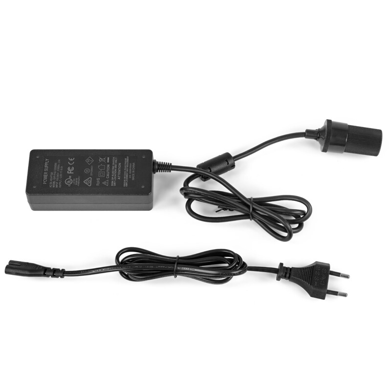 Omegon Bloc d'alimentation universel européen 12 V/6 A avec prise allume-cigare