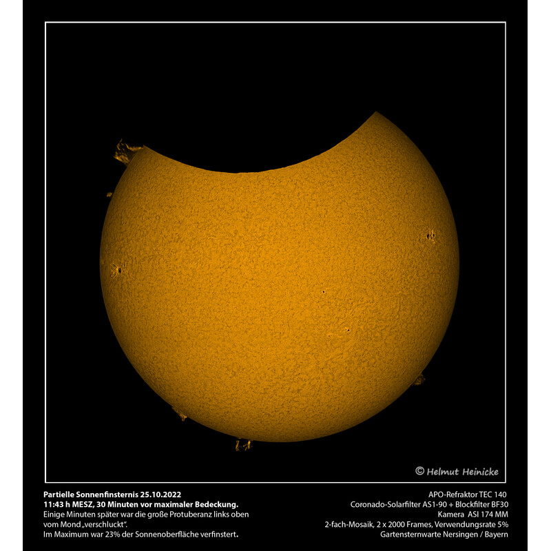 Lunette apochromatique TEC AP 140/980 f/7 140FL