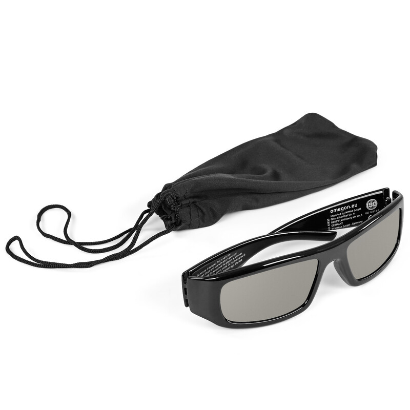 Lunettes pour éclipses solaires Omegon Solar Safe Deluxe