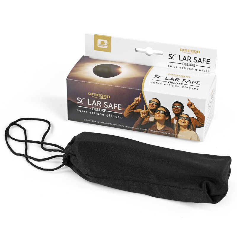 Lunettes pour éclipse solaire Omegon Sonnenfinsternis-Brille Solar Safe Deluxe