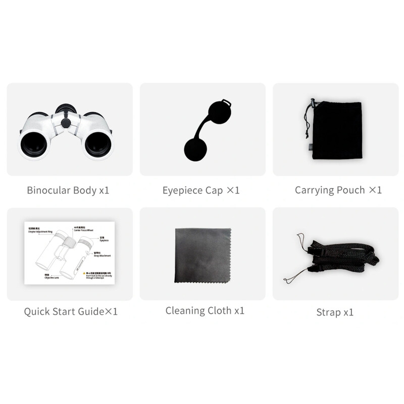 Jumelles ZWO Seestar VisionX 8x24