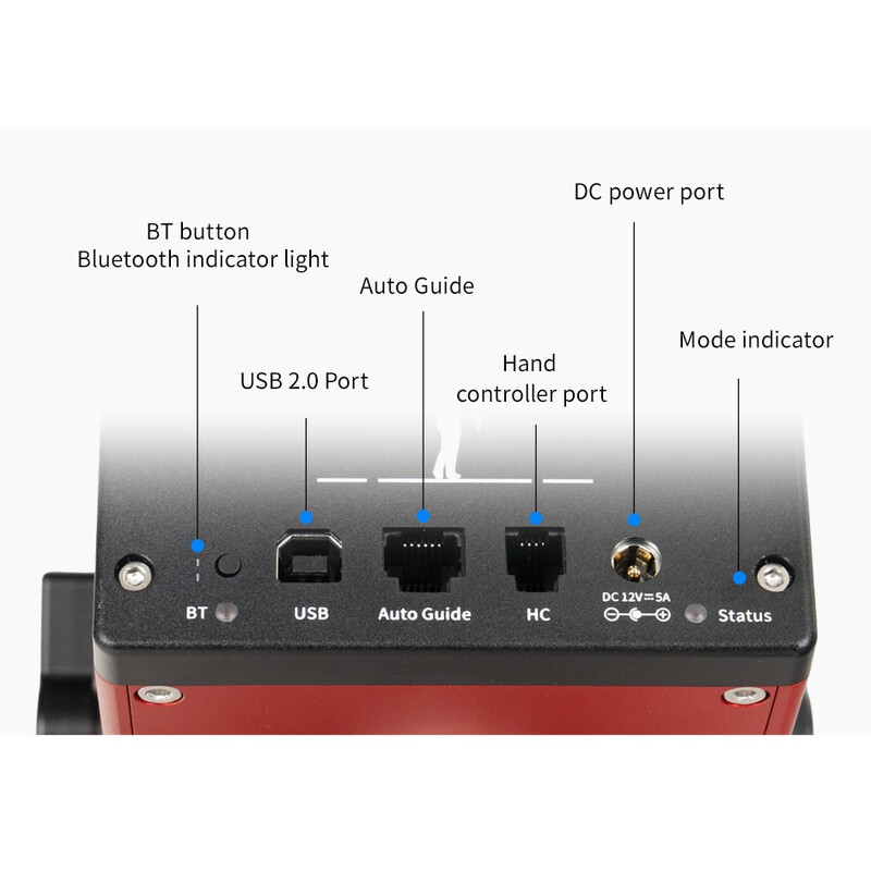Monture ZWO AM7 Harmonic Equatorial + Tripod TC40