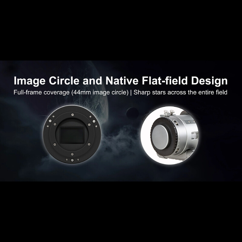 Lunette apochromatique ToupTek HOPE D60 60/280 Tilter