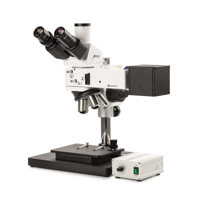 Euromex Microscope BS.4053-PLMRi-BD, trino, HF, DF, plan, INFINITY, 50x-500x, 10x/22, LED, AL