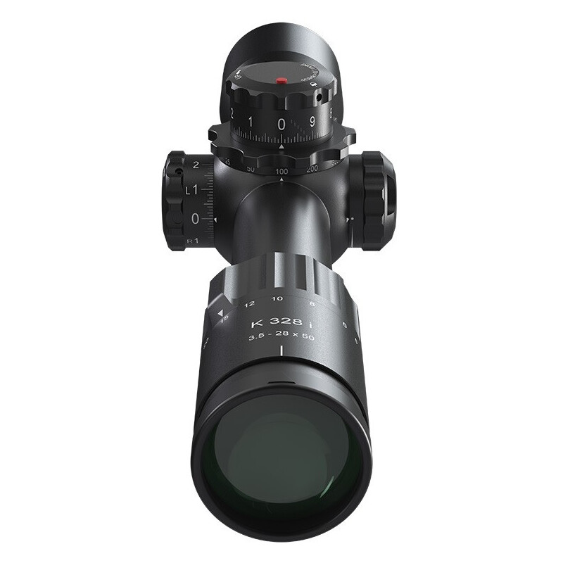 Lunette de tir Kahles K328i 3,5-28x50, MSR/Ki, ccw, rechts, Refined