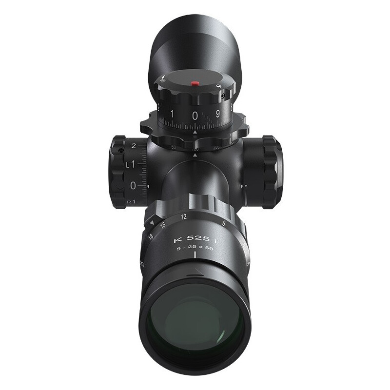 Lunette de tir Kahles K525i 5-25x56, SKMR, ccw, gauche, Refined