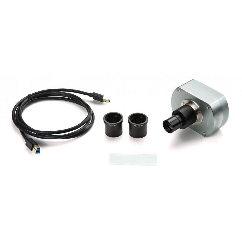 Euromex Caméra sCMEX-12, couleur, sCMOS, 1/1,6, 2,0 µ, 60 ips, 12 MP, USB-3