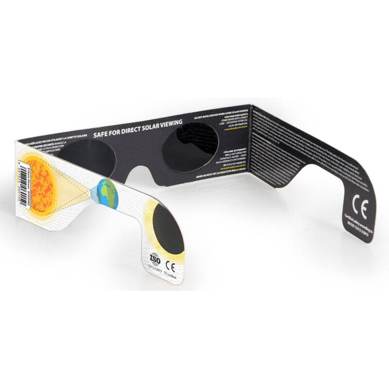 Lunettes pour éclipse solaire Baader Sonnenfinsternis-Brille Sofi Solar Viewer AstroSolar® Silver/Gold