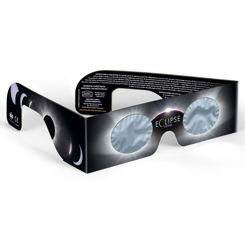 Lunettes pour éclipse solaire Baader Sonnenfinsternis-Brille Sofi Solar Viewer AstroSolar® Silver/Gold