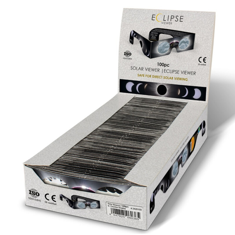Baader Lunettes d'éclipse solaire « Sofi » – Lunettes d'observation Solar Viewer AstroSolar® – Lot de 100 pièces